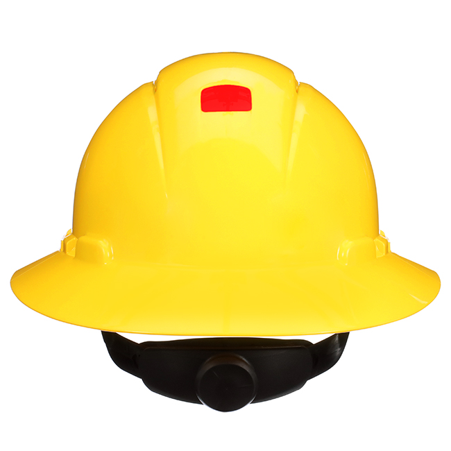 3M SecureFit Full Brim Hard Hat with 4-Point Ratchet Suspension and Uvicator from Columbia Safety