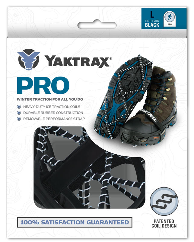 Yaktrax Pro Traction Cleats for Snow and Ice from Columbia Safety