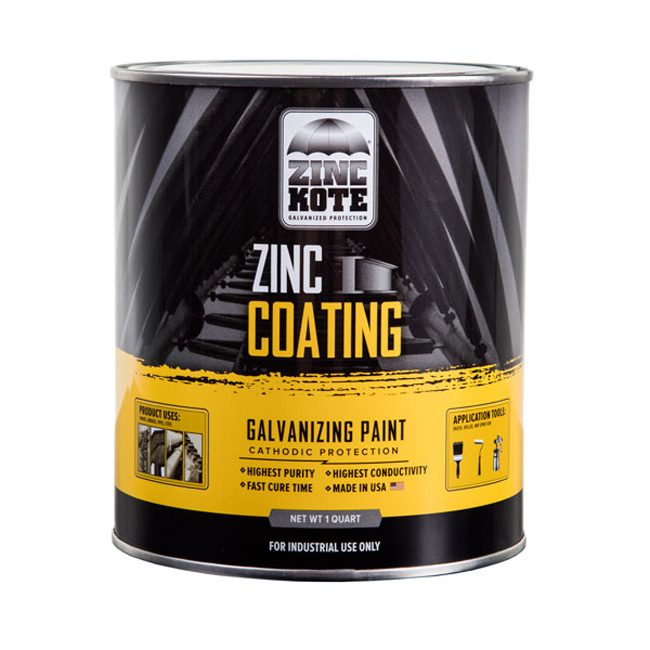 Zinc Kote Zinc Film Cold Galvanizing Coating from Columbia Safety