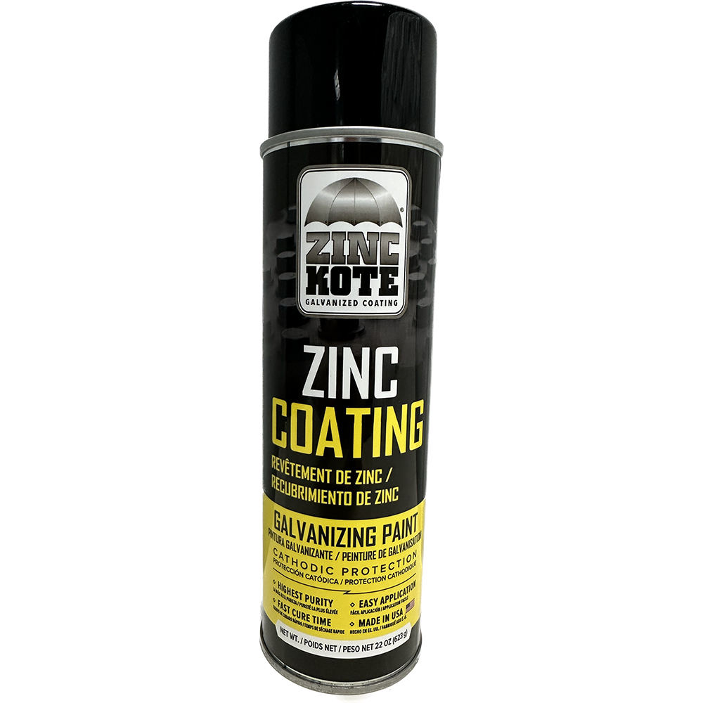 Zinc Kote Zinc Film Cold Galvanizing Coating  - 22 oz Aerosol Can from Columbia Safety