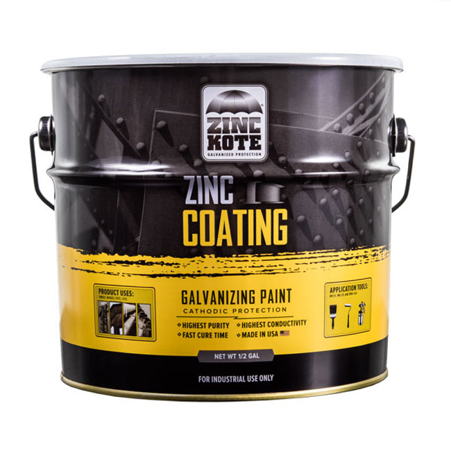 ZincKote Zinc Film Cold Galvanizing Coating  from Columbia Safety