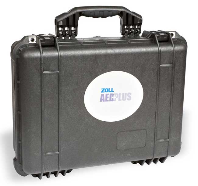 Pelican Case with Cut-Outs for AED Plus from Columbia Safety