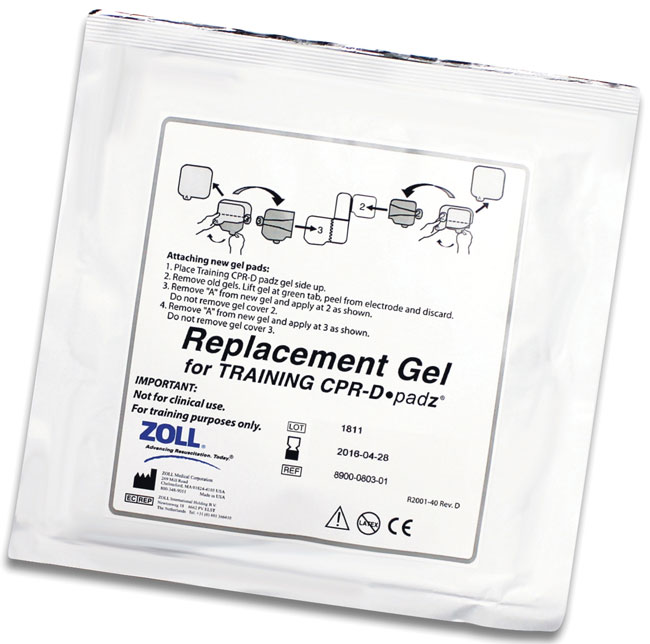 Training CPR-D Replacement Gel- 5 Pack from Columbia Safety