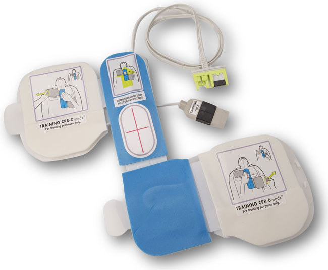 Zoll AED CPR-D Demo Electrodes with Cable from Columbia Safety