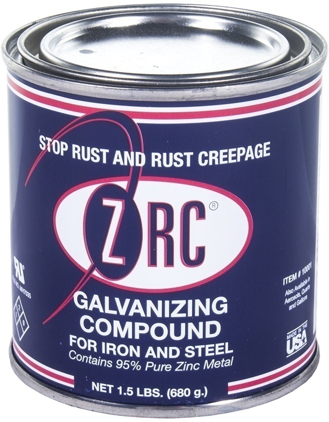 ZRC Cold Galvanizing High Zinc Compound - 1/2 Pint from Columbia Safety