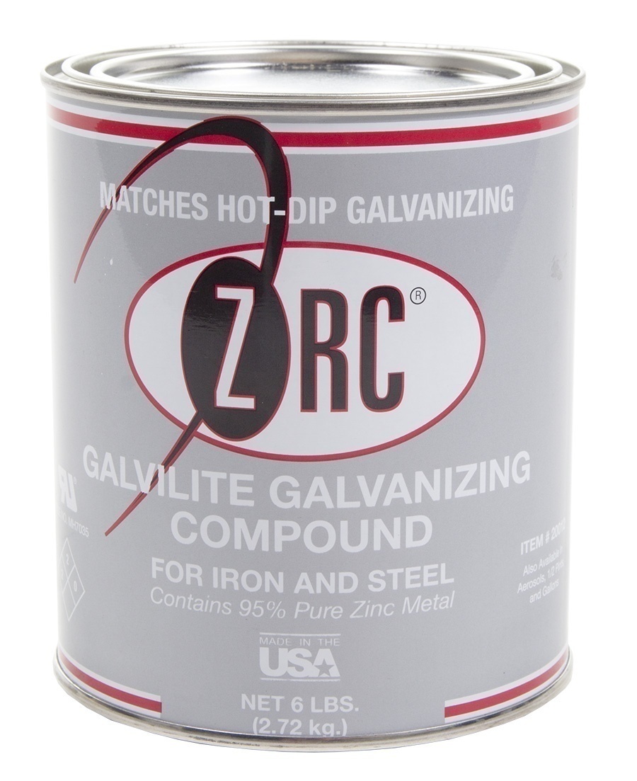 ZRC Galvilite Bright Silver Cold Galvanizing - 1 Quart from Columbia Safety