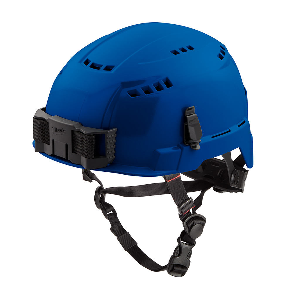 Milwaukee Vented Safety Helmet with BOLT Accessory Clips from Columbia Safety