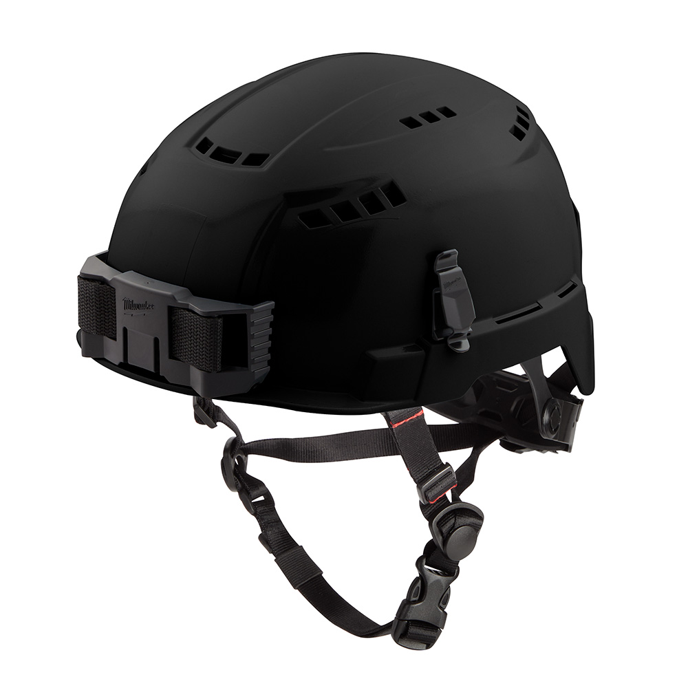 Milwaukee Vented Safety Helmet with BOLT Accessory Clips from Columbia Safety