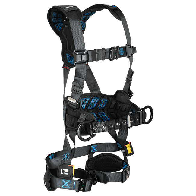 FallTech FT-One 3 D-Ring Construction Harness with Quick-Connect Legs from Columbia Safety