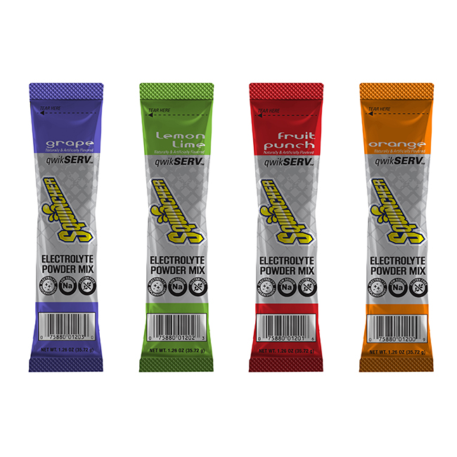 Sqwincher QwikServ 16.9 fl oz Powder Sports Drink Mix (8 Sticks) from Columbia Safety