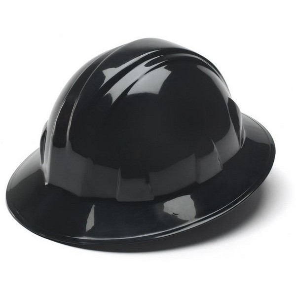 Pyramex SL Series Full Brim Hard Hat with 4 Point Ratchet Suspension from Columbia Safety