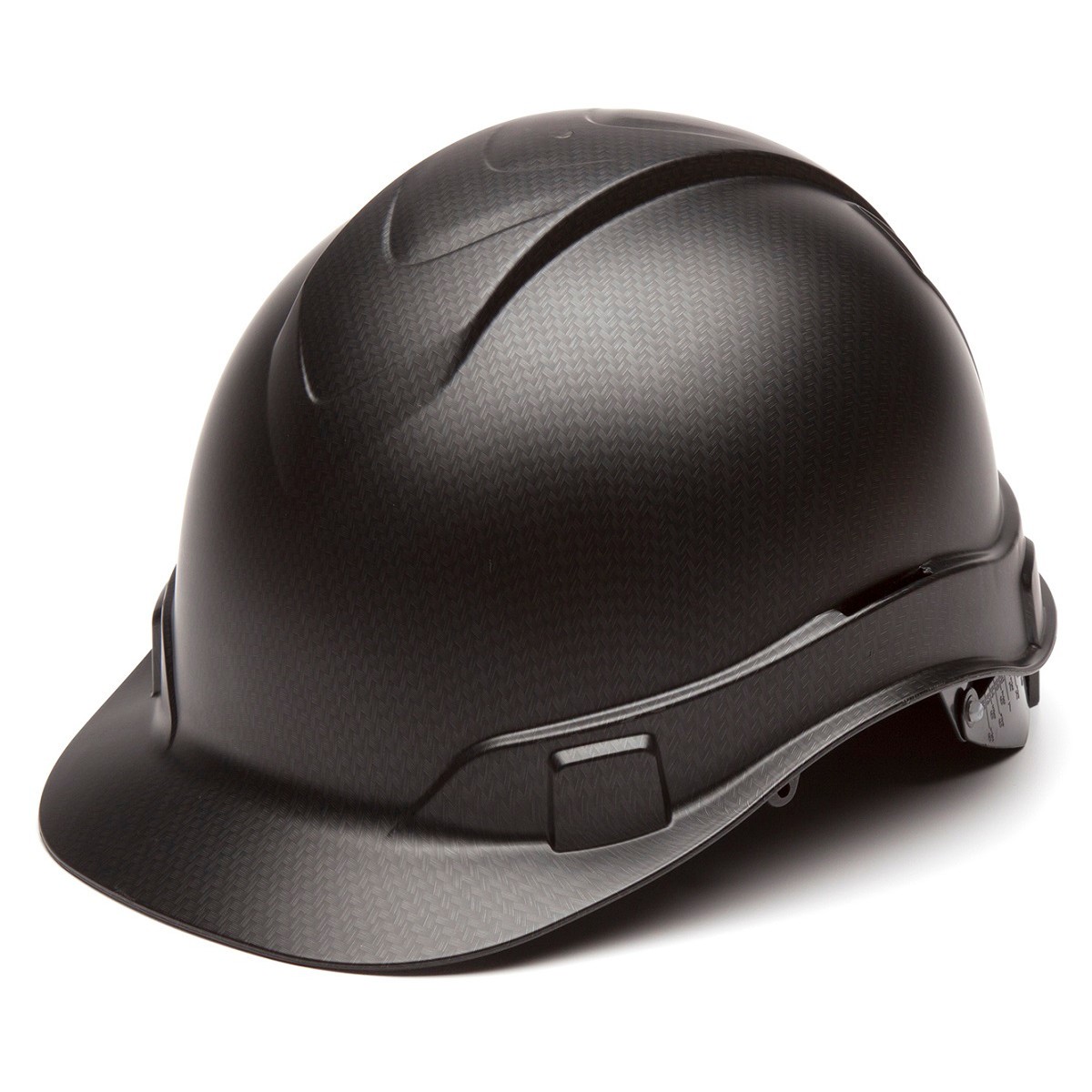 Pyramex Ridgeline Cap Style Hard Hat with 4 Point Ratchet Suspension from Columbia Safety