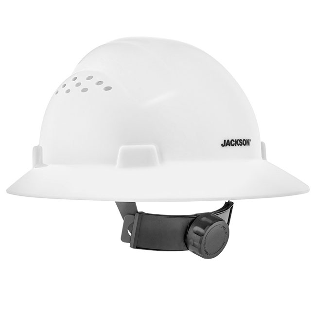 Jackson Safety Advantage Vented Full Brim Hard Hat from Columbia Safety