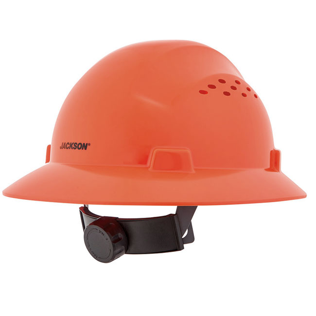 Jackson Safety Advantage Vented Full Brim Hard Hat from Columbia Safety