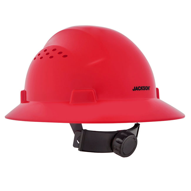 Jackson Safety Advantage Vented Full Brim Hard Hat from Columbia Safety