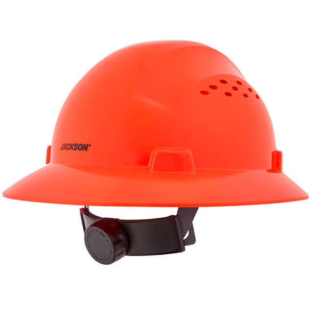 Jackson Safety Advantage Vented Full Brim Hard Hat from Columbia Safety