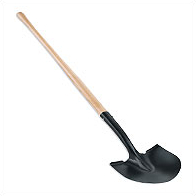 Corona Clipper Round Point Wood Handle Shovel from Columbia Safety