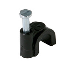 CTS Nail Clips Ground Wire Black from Columbia Safety