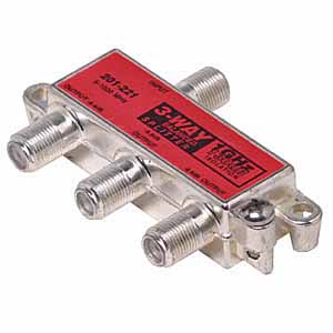 Steren F-Splitter 3-way (1GHz) from Columbia Safety