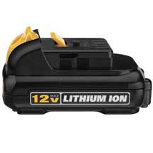 Dewalt 12-Volt Max Lithium-Ion Battery from Columbia Safety