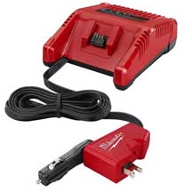 Milwaukee Electric Tool 18-Volt Charger Wall/Vehicle from Columbia Safety