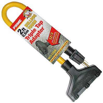 Prime Wire Triple-Tap Adapter from Columbia Safety