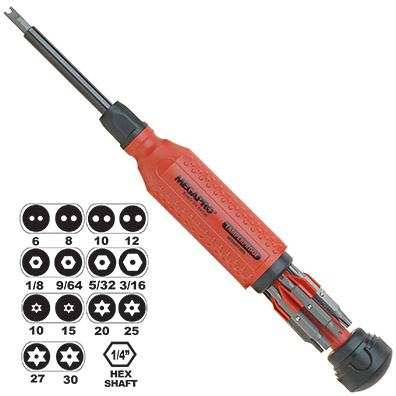 MegaPro Tamperproof Spanner TamperProof Screwdriver Plus Set from Columbia Safety