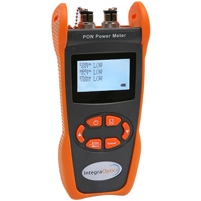 IntegraOptics Fiber Optical PON Power Meter from Columbia Safety