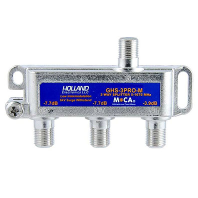 Holland F-Splitter 3-way (MoCA) from Columbia Safety