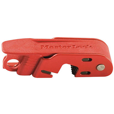 Master Lock Grip Tight Circuit Breaker Lockout for Standard and Double Toggles from Columbia Safety